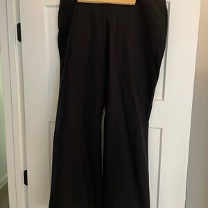 INC International Concepts Black Boot Leg Pants